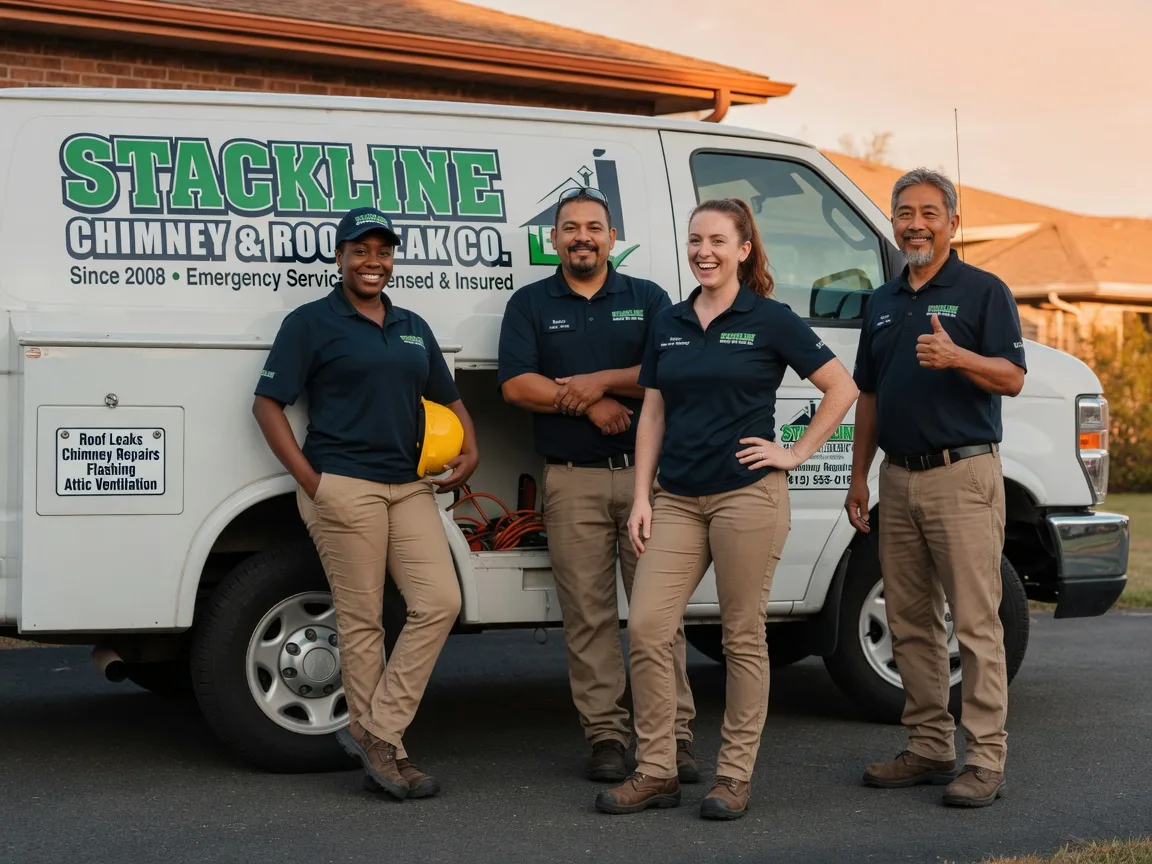 Chimney flashing repair company in East Baldwin, ME